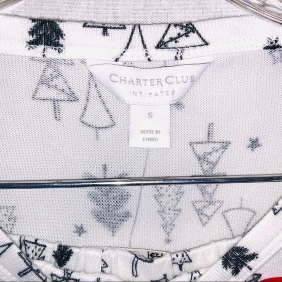 Charter Club Soft Knit Pajama Set. Small - Picture 3 of 6